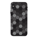 iPhone XS mobile phone hexa thread skins