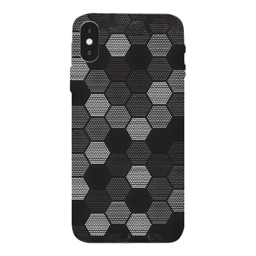 iPhone XS mobile phone hexa thread skins