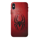 iPhone XS mobile phone red spider skins