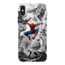 iPhone XS mobile phone spidey journey skins