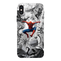 iPhone XS mobile phone spidey journey skins