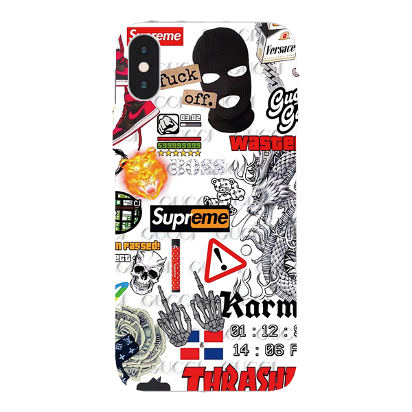 iPhone XS mobile phone supreme skins